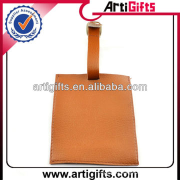 Wholesale cheap bulk leather luggage tags